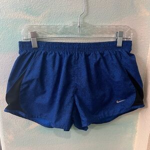Nike Blue & Black Athletic Shorts